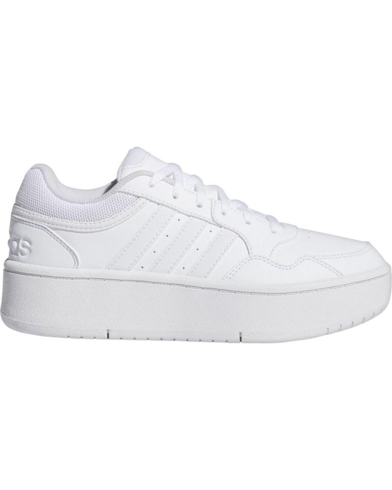 Sneaker für Damen ADIDAS IG6973 HOOPS 3 0 BOLD J ZAPATILLAS MUJER CLOUD WHITE BLANCO