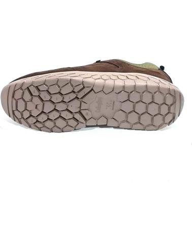 Zapatos de Hombre CALLAGHAN ZAPATO CASUAL DE NOBUK CON CORDONERAS MARRON
