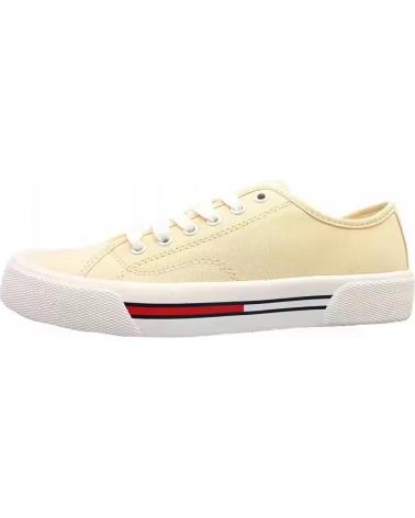 Sneaker für Damen TOMMY JEANS ZAPATILLAS LONA BAJA AMARILLO