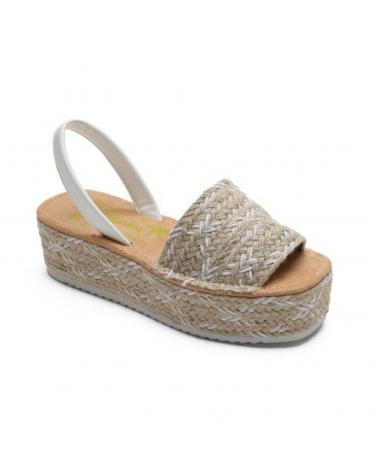 Sandalias de Mujer MANDARINA SANDALIA 662DF BLANCO