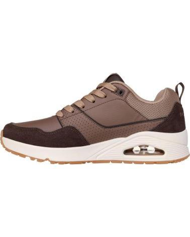 Esportes  de Homem SKECHERS SNEAKERS UNO-RETRO ONE HOMBRE MARRON MARRóN