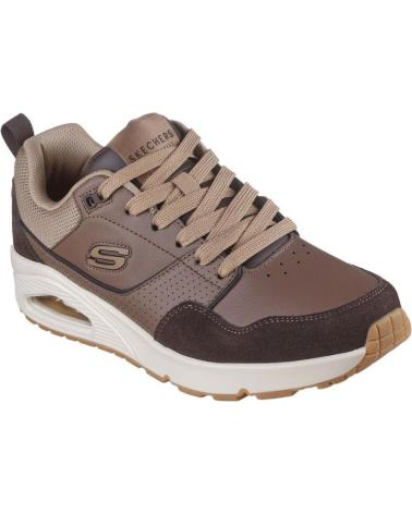 Esportes  de Homem SKECHERS SNEAKERS UNO-RETRO ONE HOMBRE MARRON MARRóN