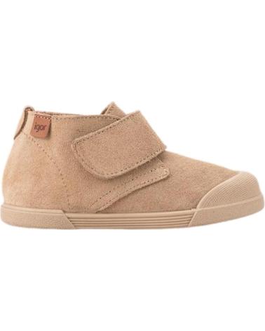 Botines de Niña y Niño IGOR BOTITAS RESPETUOSAS DE SERRAJE TUI BEIGE