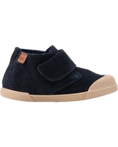 Botines de Niña y Niño IGOR BOTITAS RESPETUOSAS DE SERRAJE TUI AZUL