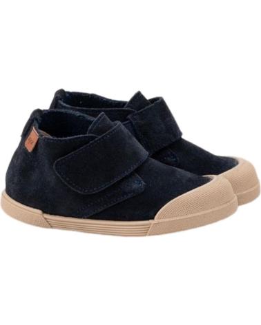 Botines de Niña y Niño IGOR BOTITAS RESPETUOSAS DE SERRAJE TUI AZUL