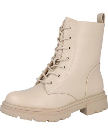 Botas de Niña BUBBLE BOBBLE BUBBLE KIDS C819 BOTAS MILITARES DE NINA BEIGE
