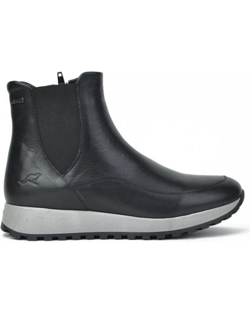 Stiefel für Damen KANGAROOS BOTINES DE MUJER 686-11 PIEL NEGROPIEL NEGRO