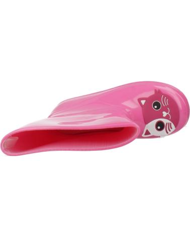 Stivali da pioggia per Bambina CHICCO BOTA AGUA WLAKY ROSA