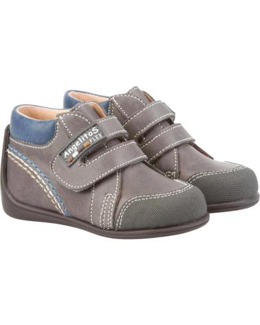 Stiefel für Mädchen und Junge ANGELITOS BOTAS 610 BOTA VELCRO GRIS Stiefel für Mädchen und Junge ANGELITOS BOTAS 610 BOTA VELCRO GRIS