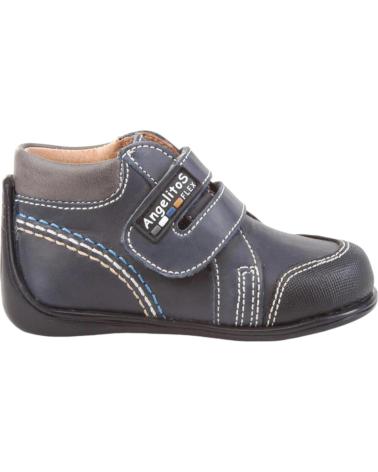 Stiefel für Mädchen und Junge ANGELITOS BOTAS 610 BOTA VELCRO AZUL