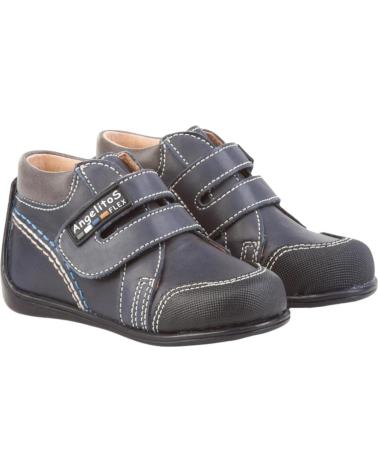 Stiefel für Mädchen und Junge ANGELITOS BOTAS 610 BOTA VELCRO AZUL Stiefel für Mädchen und Junge ANGELITOS BOTAS 610 BOTA VELCRO AZUL