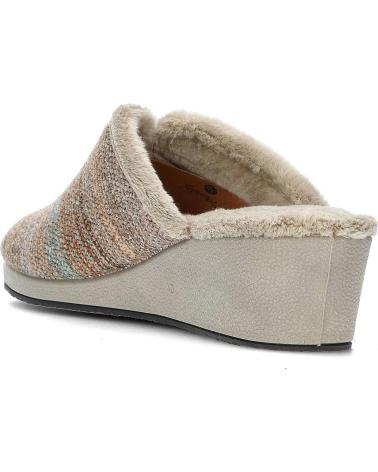 Pantufas de Mulher GARZON PANTUFLAS PARA MUJER GARZON 175524 FANCYWOOL TAUPE