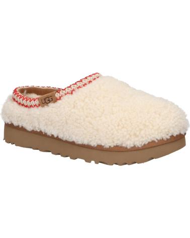 Pantufas de Mulher UGG 1158356 TASMAN MAXI CURLY NATURAL