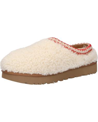 Pantufas de Mulher UGG 1158356 TASMAN MAXI CURLY NATURAL