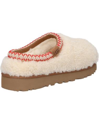 Pantufas de Mulher UGG 1158356 TASMAN MAXI CURLY NATURAL