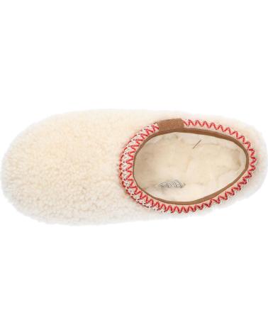 Pantufas de Mulher UGG 1158356 TASMAN MAXI CURLY NATURAL