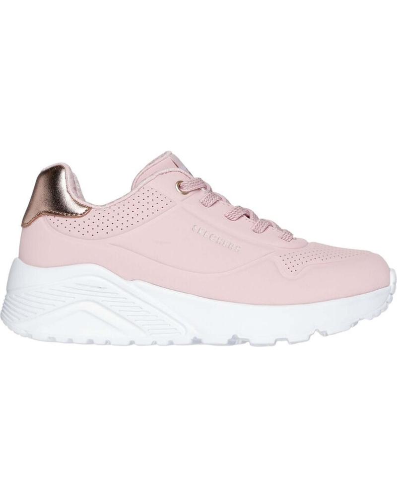 SKECHERS ZAPATILLAS UNO LITE-METALLIC MODE PINK