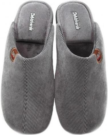 Pantufas de Homem DEVALVERDE ZAPATILLA CASA PARA HOMBRE 3073 COLOR GRIS