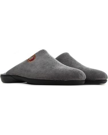 Pantufas de Homem DEVALVERDE ZAPATILLA CASA PARA HOMBRE 3073 COLOR GRIS