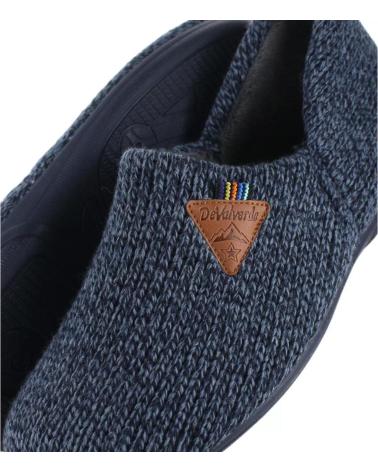 Pantufas de Homem DEVALVERDE ZAPATILLA CASA PARA HOMBRE 3529 COLOR MARINO