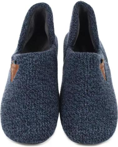 Pantufas de Homem DEVALVERDE ZAPATILLA CASA PARA HOMBRE 3529 COLOR MARINO
