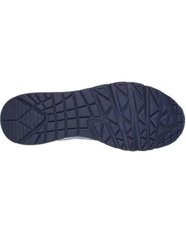 SKECHERS SAPATILHAS STREET UNO RETRO ONE 183020GRY COURO CAMURÇA MALHA CINZENTO GRI