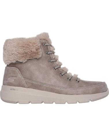 SKECHERS BOTTE GLACIAL ULTRA WONDERLAND TAUPE TAUPE