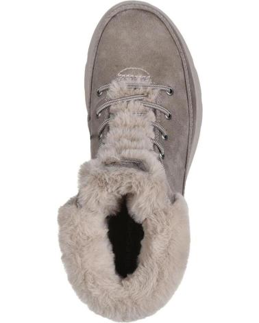 SKECHERS BOTTE GLACIAL ULTRA WONDERLAND TAUPE TAUPE