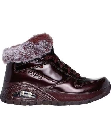Sportivo per Donna SKECHERS UNO FIESTY WINTER BURDEOS GRANATE