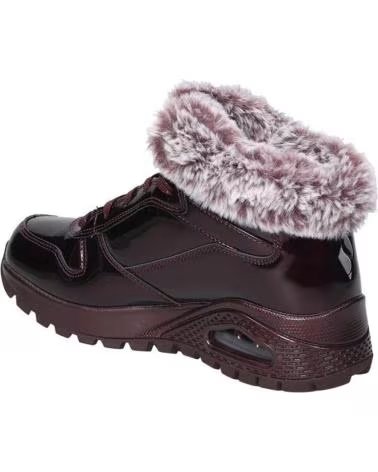 Sportivo per Donna SKECHERS UNO FIESTY WINTER BURDEOS GRANATE
