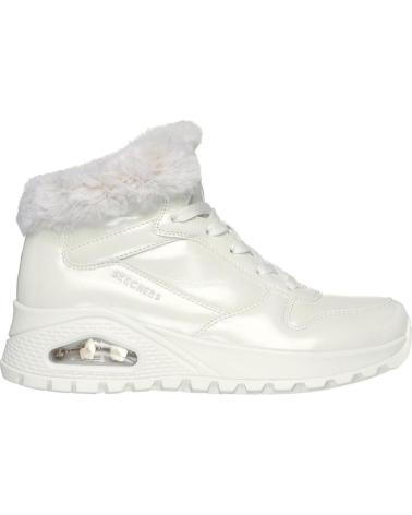 Bottines pour Femme SKECHERS UNO FIESTY WINTER BLANCO