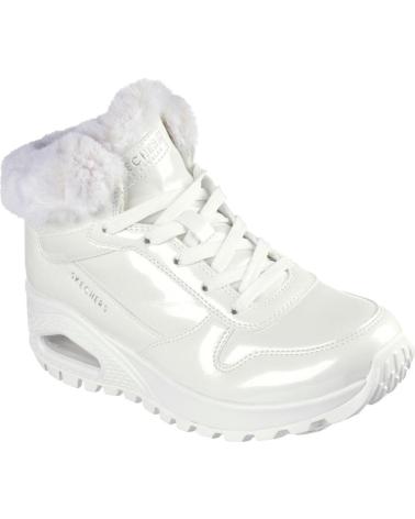 Bottines pour Femme SKECHERS UNO FIESTY WINTER BLANCO