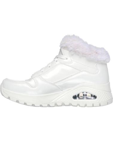 Bottines pour Femme SKECHERS UNO FIESTY WINTER BLANCO