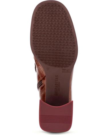 Bottines pour Femme HISPANITAS BOTIN ESTILO MOCASIN CREMALLERA C001 CUERO