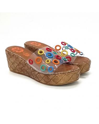 Sandalias de Mujer PORRONET SANDALIA DE CUNA MULTICOLOR