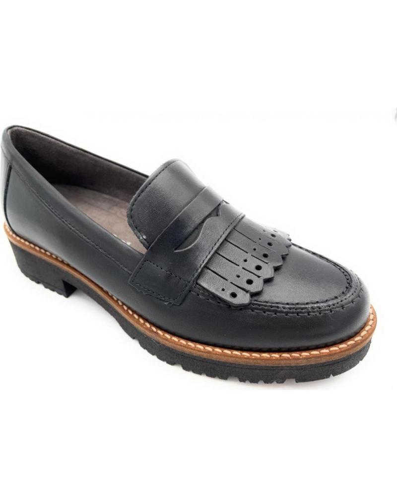 Sapatos de Mulher PITILLOS 10087 MOCAS NEGRO