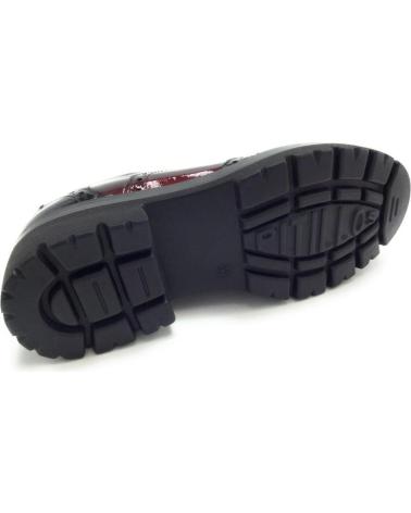 Sapatos de Mulher PITILLOS 5362 Y BURDEOS ZAPATO CORDONES NEGRO