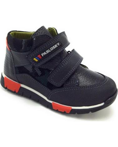 Botines de Niño PABLOSKY 004313 BOTA VELCRO NEGRO VARIOS COLORES