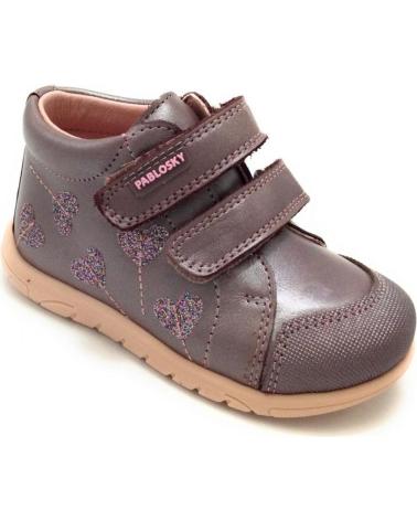 Botines de Niña PABLOSKY 001972 BOTA VELCRO ROSA VARIOS COLORES