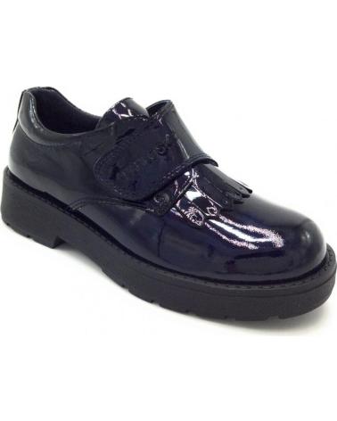 Zapatos de Niña PABLOSKY 346029 ZAPATO CORDONES CHAROL AZUL MARINO VARIOS COLORES