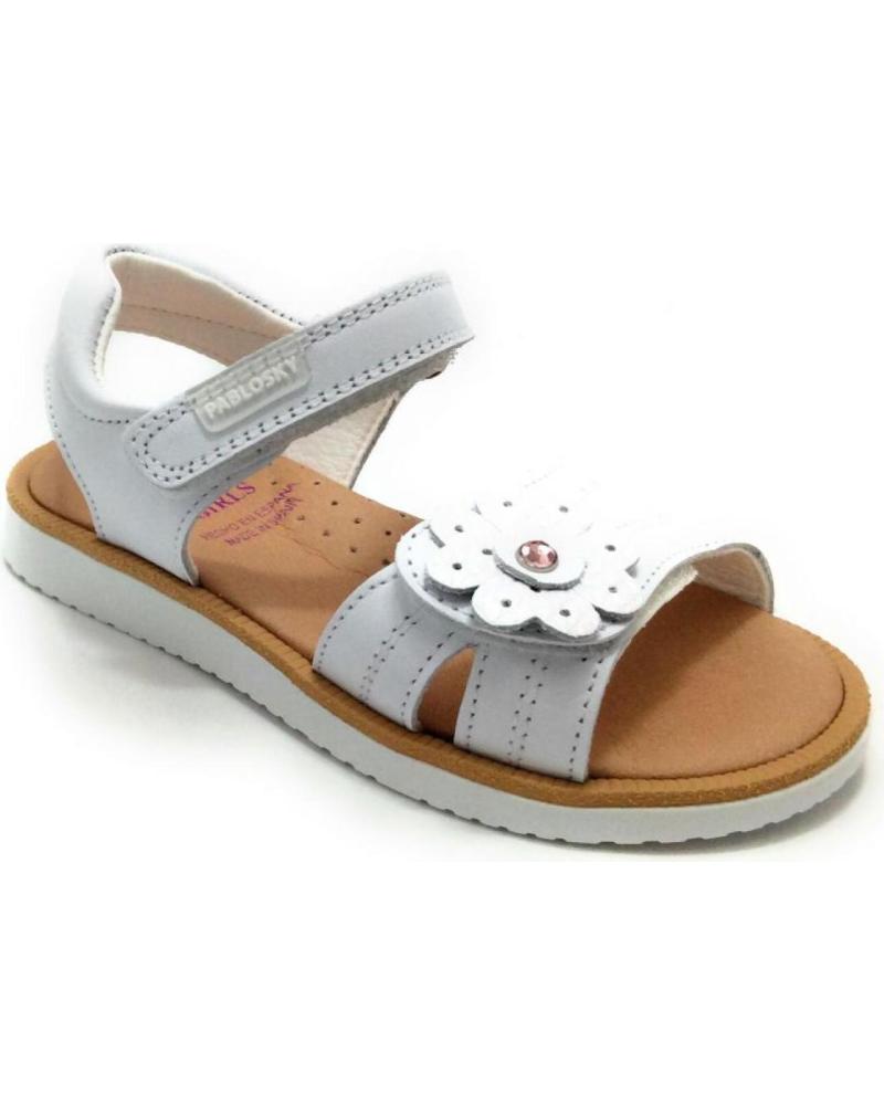 Sandalias de Niña PABLOSKY 098300 SANDALIA BLANCO VARIOS COLORES