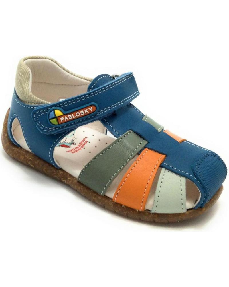 Sandales pour Garçon PABLOSKY 091642 SANDALIA AZULON VARIOS COLORES