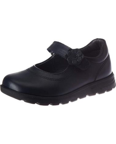 Chaussures pour Fille PABLOSKY 340020 MERCEDES COLEGIAL AZUL CON FLOR VARIOS COLORES