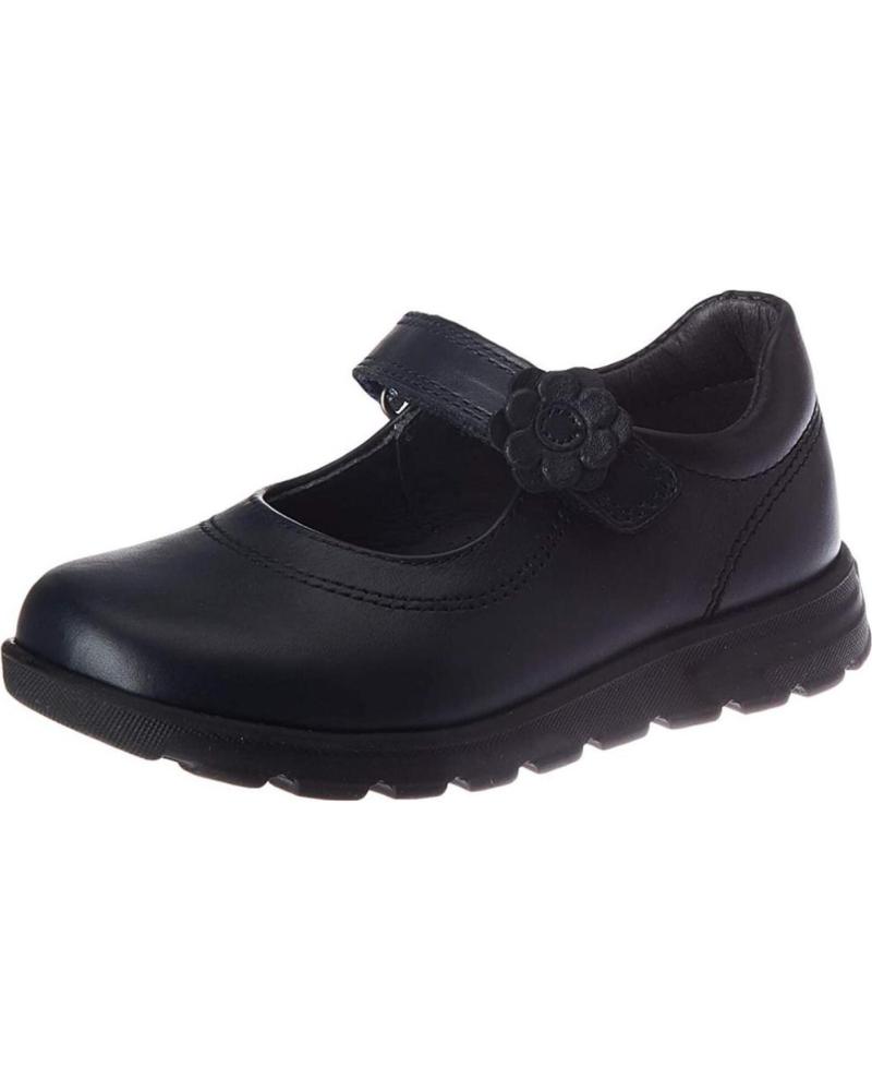 Chaussures pour Fille PABLOSKY 340020 MERCEDES COLEGIAL AZUL CON FLOR VARIOS COLORES