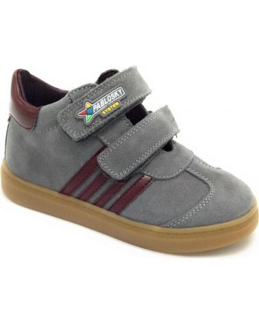 boy Mid boots PABLOSKY BOTA VELCRO 064258 GRIS VARIOS COLORES