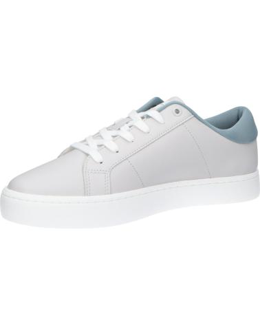 Sportivo per Uomo CALVIN KLEIN YM0YM00864 CLASSIC CUPSOLE 0IP OYSTER MUSHROOM-LEAD
