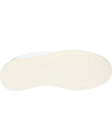Sportivo per Donna CALVIN KLEIN YW0YW01444 CLASSIC CUPSOLE 02R BRIGHT WHITE-BLUE SURF
