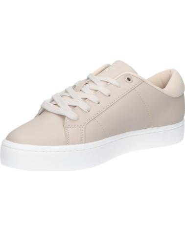 Sportivo per Donna CALVIN KLEIN YW0YW01444 CLASSIC CUPSOLE 0F7 EGGSHELL-WHISPER PINK