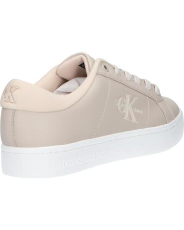 Sportivo per Donna CALVIN KLEIN YW0YW01444 CLASSIC CUPSOLE 0F7 EGGSHELL-WHISPER PINK