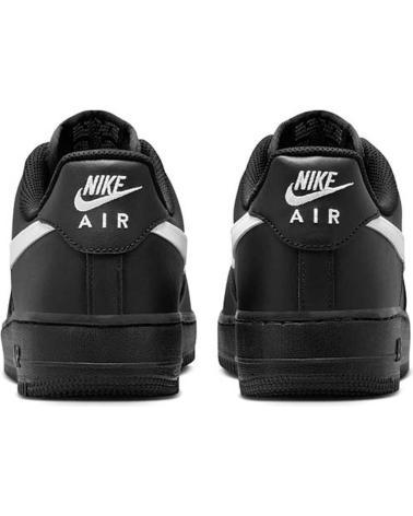 NIKE AIR FORCE 1 '07 FZ0627-010 BLACK SNEAKERS NEGRO